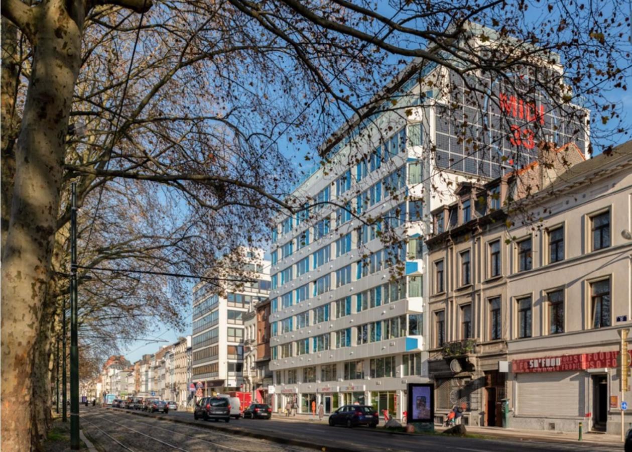 Flat Hotel Midi 33 Brussel Buitenkant foto